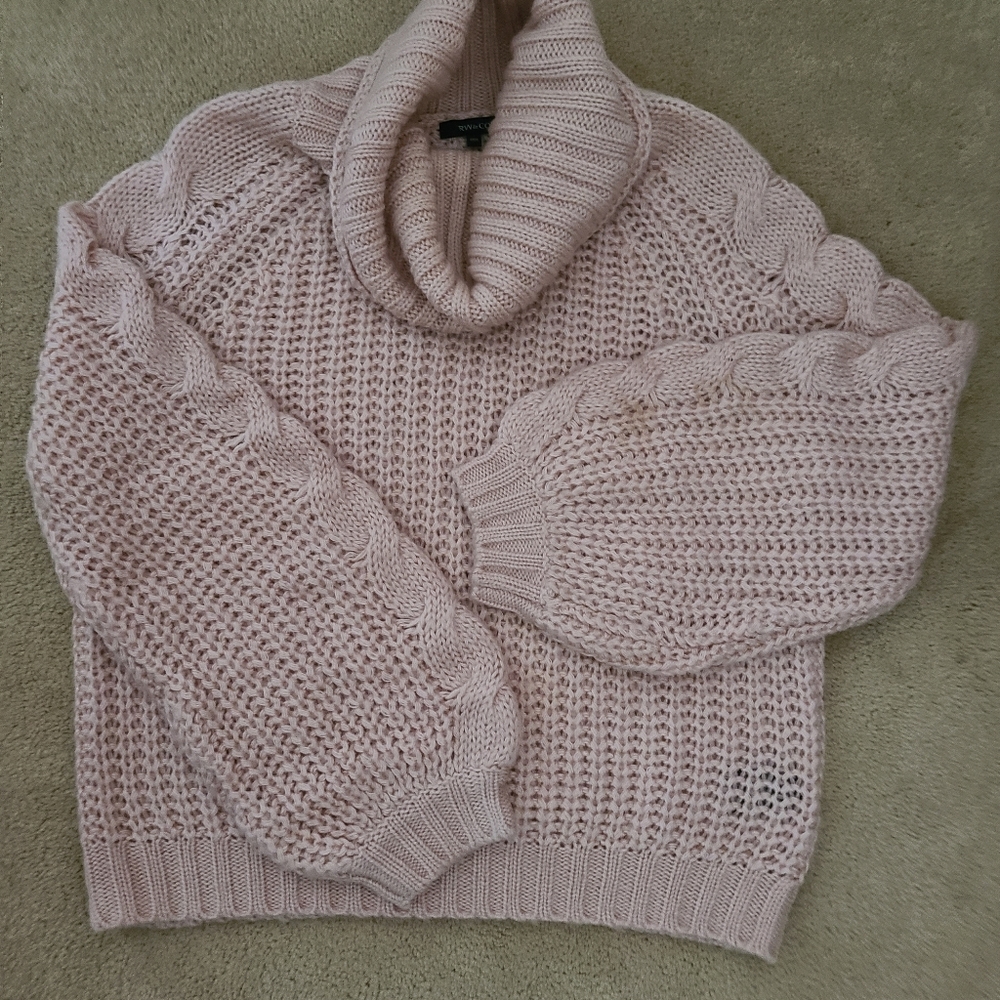 RW&Co Cowl Sweater